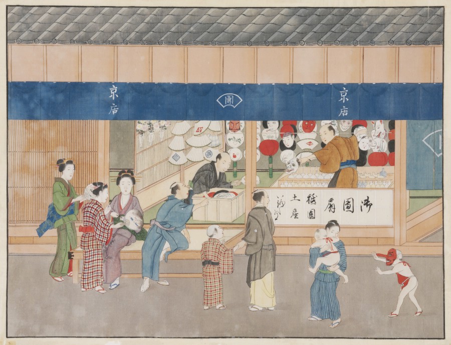 川原慶賀の見た江戸時代の日本1